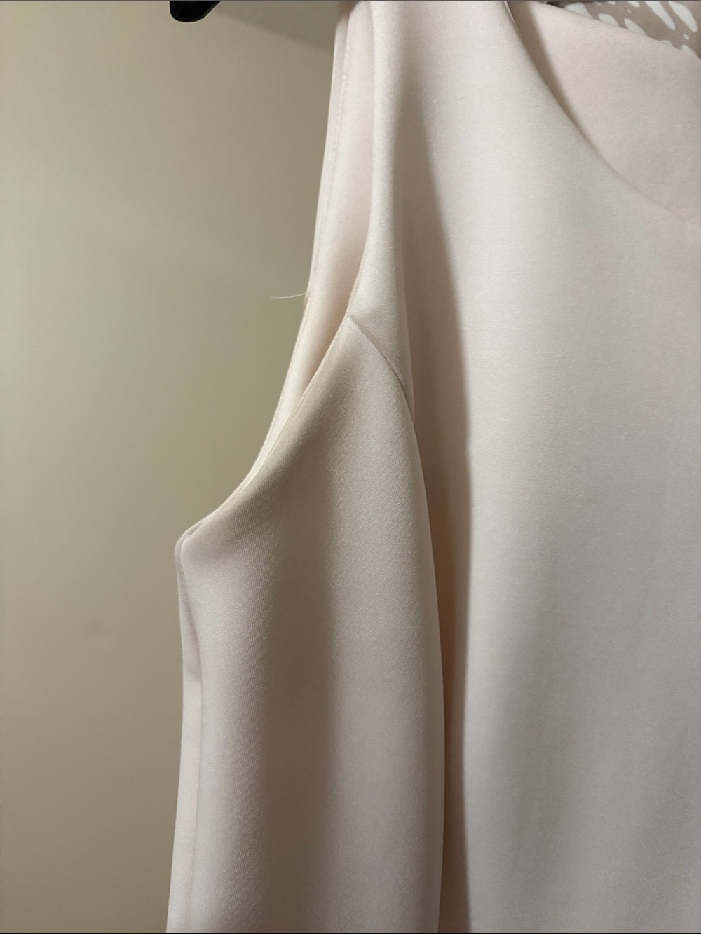 T Tahari White Midi Dress with Tropical Orange & Green Floral Hem